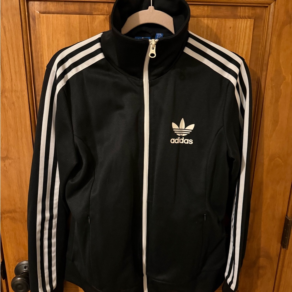 Adidas Track Suit with Red Accents